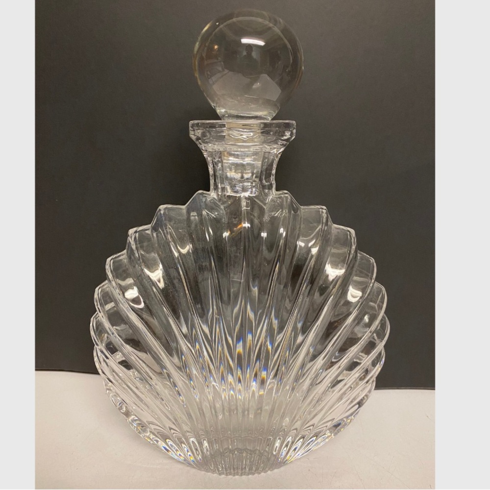 Villeroy & Boch Platano Decanter and Stopper Vintage Glass Barware